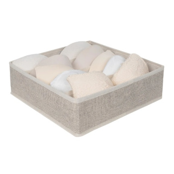 Органайзер нетканый материал "Linen" 32х32х10см, 5 секций "EG" *1/48