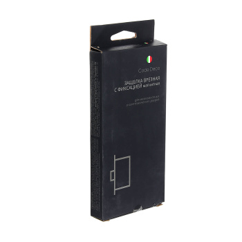 Защелка врезная п/ручку и фиксатор ГРАФИТ МАГНИТНАЯ 5300-MC-WC-GRF Code Deco *1/40