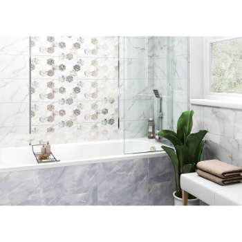 Плитка декоративная Alma Ceramica Grigio, 249х500х7.5 мм