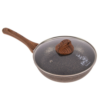 Сковорода алюм. а/приг.литая Kukmara "Granit ultra" original d24см Ст.кр. сго241а *1/4