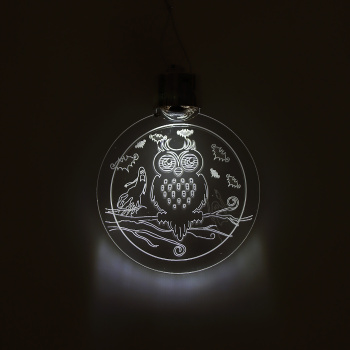 Светильник-ночник Старт НГ "Сова", 2 LED, 3D