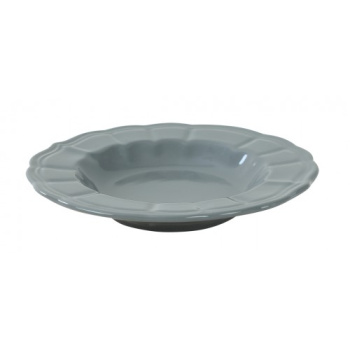 Тарелка керамич. "Grey" глубокая d22см PT010022F620 "Keramika" *1/12