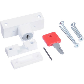 Замок блокирующий для окон, белый (Сделай Сам) *1/50