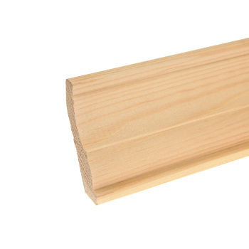 Плинтус 2.1-2.2 м, 60 мм, сращенный, бессучковый, разнобокий Плинтус 2.1-2.2 м, 60 мм, сращенный, бессучковый, разнобокий