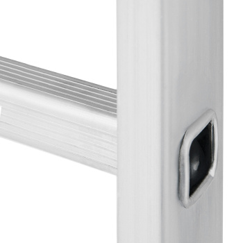 Лестница ПРИСТАВНАЯ алюм. 8 ступеней "Новая высота" NV100" общ.дл. 2,12м вес 2,6кг 1210108 (СПб) *1