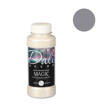 Эмаль акриловая 0.25 л DALI-DECOR Magic, серебро, перламутровая