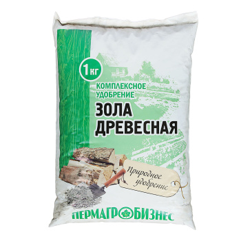 Зола древесная 1 кг (Пермагробизнес) *20