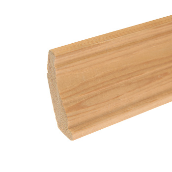 Плинтус 2.1-2.2 м, 50 мм, сращенный, бессучковый, разнобокий Плинтус 2.1-2.2 м, 50 мм, сращенный, бессучковый, разнобокий