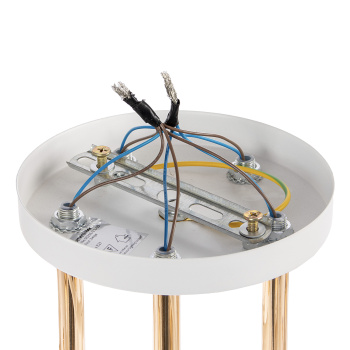 Люстра 08235-0.3-05 WT+FG 60Вт S=30м2    *2