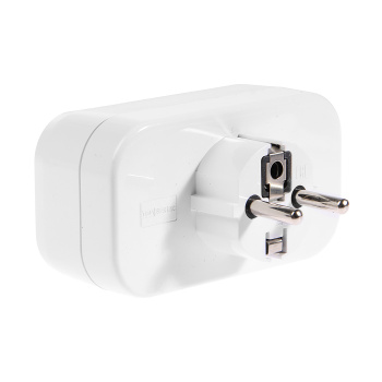 Разветвитель  2роз.  с заземлением16А 250В "TDM" SQ1806-0026   *1/12/192