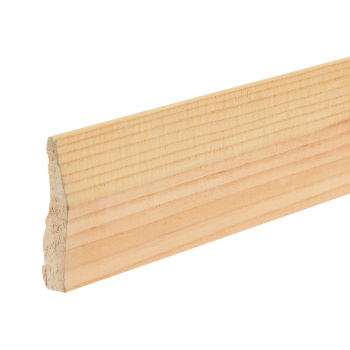 Плинтус 2.1-2.2 м, 50 мм, сращенный, бессучковый, разнобокий Плинтус 2.1-2.2 м, 50 мм, сращенный, бессучковый, разнобокий