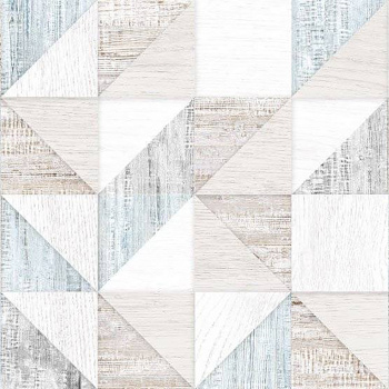 Плитка 50х24.9 см настенная 1.49 м² Alma Ceramica Wood, серо-голубой