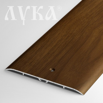 Порог-стык одноуровневый 100х1800 мм Лука ПС 05, венге