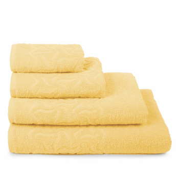 Полотенце махровое 30*70см Радуга цв.11-0616 желтый ПД-2701-04352 *10/80