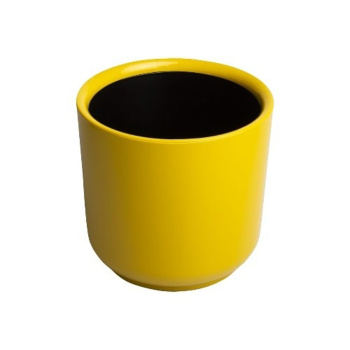 Кашпо пластм. "Дельта" 9,8л d верха 250мм h220мм со вставкой 8л Медовый Д25-34 *1