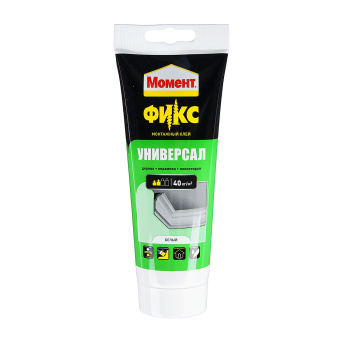 Жидкие гвозди 250 г Момент Монтаж ФИКС Универсал, белый Жидкие гвозди 250 г Момент Монтаж ФИКС Универсал, белый