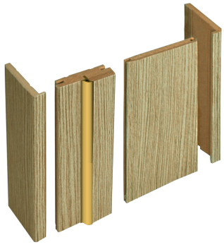 Брус доборный МДФ телескопический Лиственница КАПУЧИНО 150*2070мм BROZEX-WOOD *5 Брус доборный МДФ телескопический Лиственница КАПУЧИНО 150*2070мм BROZEX-WOOD *5