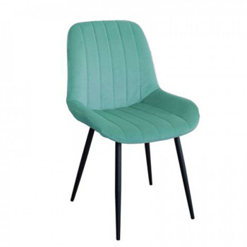 Стул FORPOST Мартин Лайт, 52x89x40 см, велюр конфетти аквамарин, голубой Стул FORPOST Мартин Лайт, 52x89x40 см, велюр конфетти аквамарин, голубой