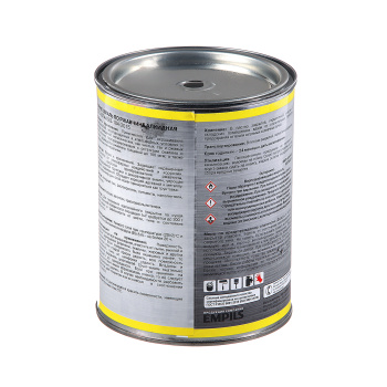 Грунт-эмаль 0.7 кг по ржавчине Первая Цена, черная