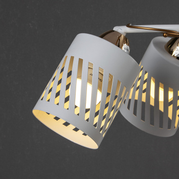 Люстра 08235-0.3-05 WT+FG 60Вт S=30м2    *2