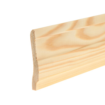 Плинтус Евро 2.2 м, 70 мм, сращенный, бессучковый Плинтус Евро 2.2 м, 70 мм, сращенный, бессучковый