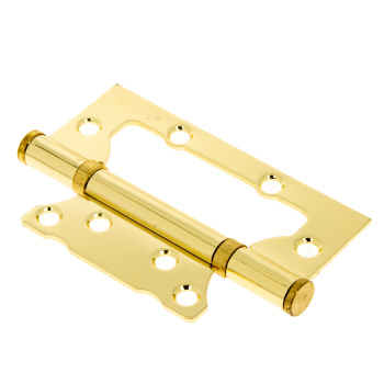 Петля без врезки 100*63*2мм ЗОЛОТО G (комплект 2шт.) AVERS *1/6/48