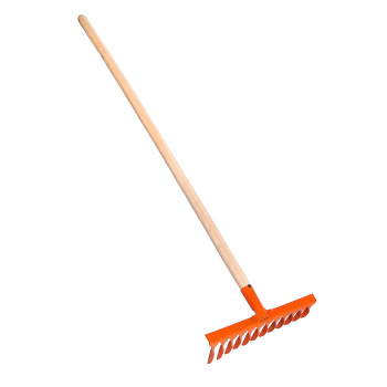 Грабли витые 12-зуб, клепаные, порошковая окраска, с черенком Н.Новгород *10