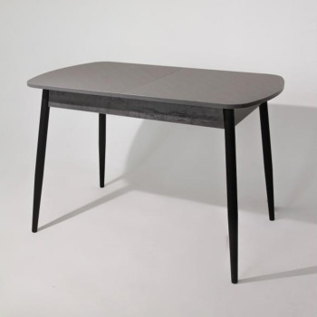 Стол универсальный КВАДРАТ ТУМАННЫЙ/ОНИКС 2 кат. (Магма) +НОГИ металл ЧЕРНЫЙ (под углом)*1 Стол универсальный КВАДРАТ ТУМАННЫЙ/ОНИКС 2 кат. (Магма) +НОГИ металл ЧЕРНЫЙ (под углом)*1