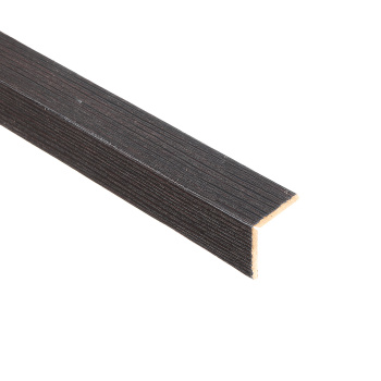 Уголок МДФ 2700 мм Мастер и К, 28х28 мм, каштан, с ПВХ покрытием