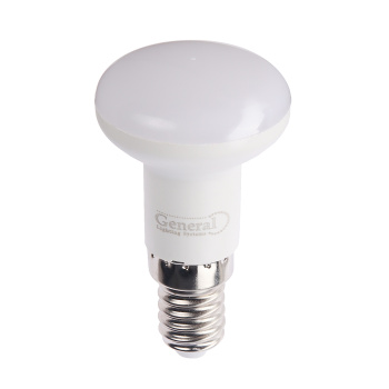 Лампа светодиодная GENERAL, Е14, рефлектор R39, 5 Вт, 280 Лм, холодный белый свет