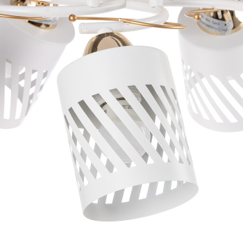 Люстра 08235-0.3-05 WT+FG 60Вт S=30м2    *2