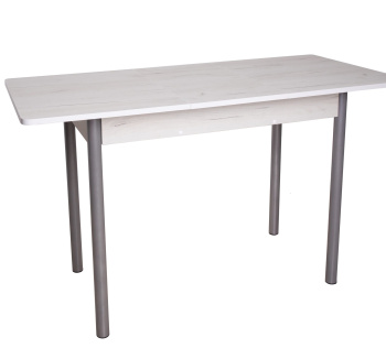 Стол раздв.ОРФЕЙ-ЭКОНОМ 940(+300)*585*h750мм ЛДСП дуб крафт белый+ опоры МЕТАЛЛ серый *1 Стол раздв.ОРФЕЙ-ЭКОНОМ 940(+300)*585*h750мм ЛДСП дуб крафт белый+ опоры МЕТАЛЛ серый *1