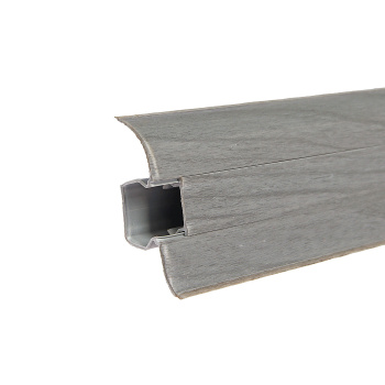 Плинтус напольный 2.2 м T.plast, 58 мм, 036 сосна серая