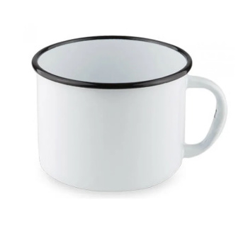 Кружка эмалированная 1,0л d120мм без деколи С-0107 *1/8