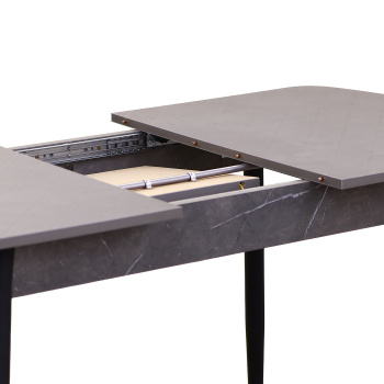 Стол универсальный КВАДРАТ ТУМАННЫЙ/ОНИКС 2 кат. (Магма) +НОГИ металл ЧЕРНЫЙ (под углом)*1 Стол универсальный КВАДРАТ ТУМАННЫЙ/ОНИКС 2 кат. (Магма) +НОГИ металл ЧЕРНЫЙ (под углом)*1