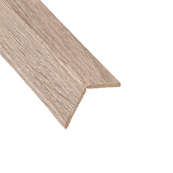 Уголок МДФ 2700 мм Мастер и К, 28х28 мм, дуб европейский, с ПВХ покрытием