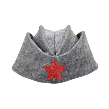 Шапка "Пилотка" со звездой "Hot Pot" Шапка "Пилотка" со звездой "Hot Pot"