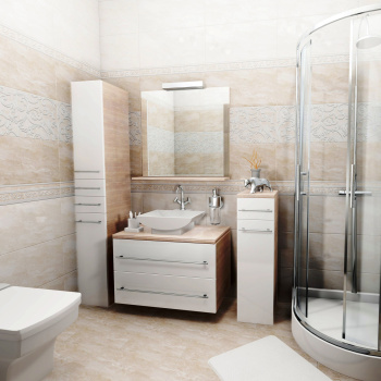 Плитка 60х30 см настенная 1.62 м² Vinchi Богемия, светло-бежевый Плитка 60х30 см настенная 1.62 м² Vinchi Богемия, светло-бежевый