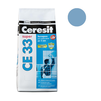 Затирка для швов Церезит CE 33, 2 кг, латте Затирка для швов Церезит CE 33, 2 кг, латте