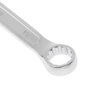 Ключ комбинированный 15мм холодный штамп CrV (70150) СЕРВИС КЛЮЧ *1/20/200