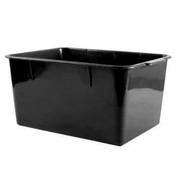 Емкость пластм. 18,0л 417х290х202мм черная Е18Ч (Екатеринбург) *1/10